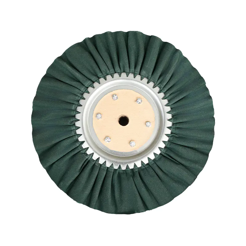 Karaniwang Green Wind Wheel Para sa Hardware Polishing
