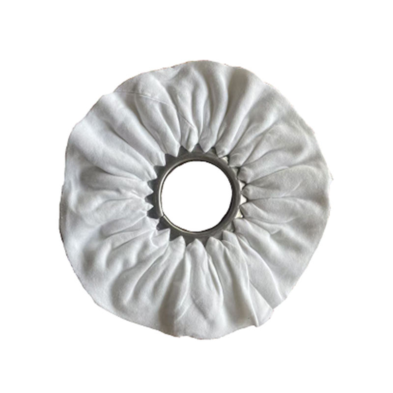 White Soft Flannel Cloth Polishing Wheels